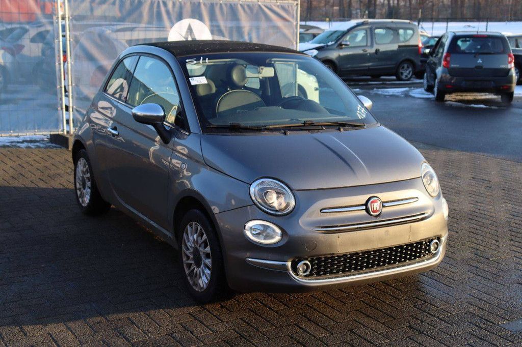 Passenger car Fiat 500C Petrol 69 hp 2016 (Margin)