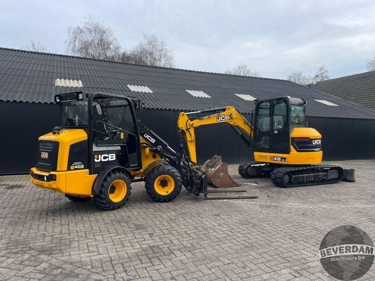 JCB 403 SP + JCB 48Z-1