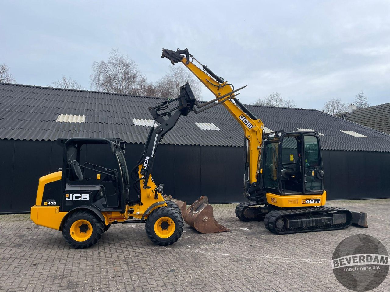 JCB 403 SP + JCB 48Z-1