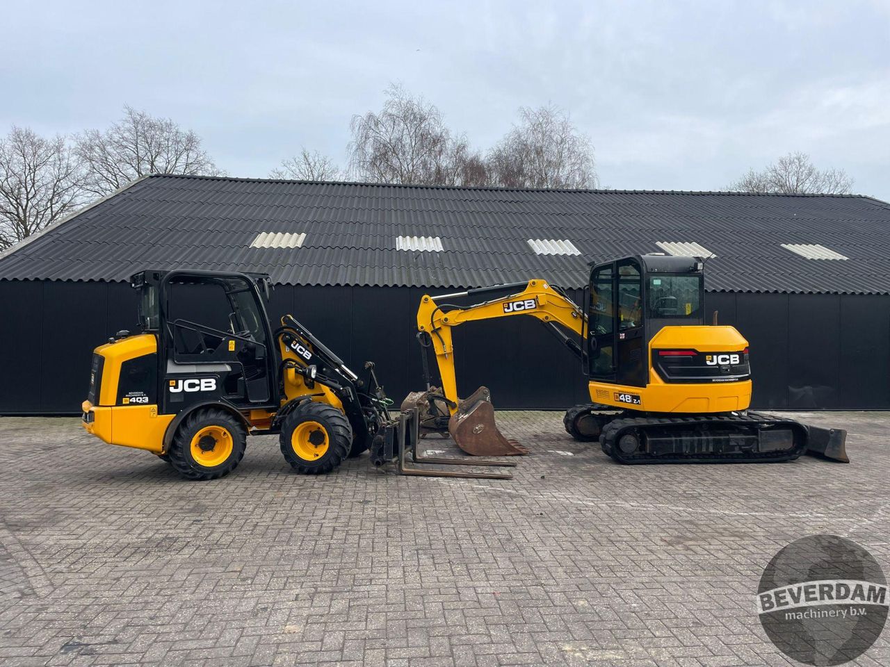 JCB 403 SP + JCB 48Z-1