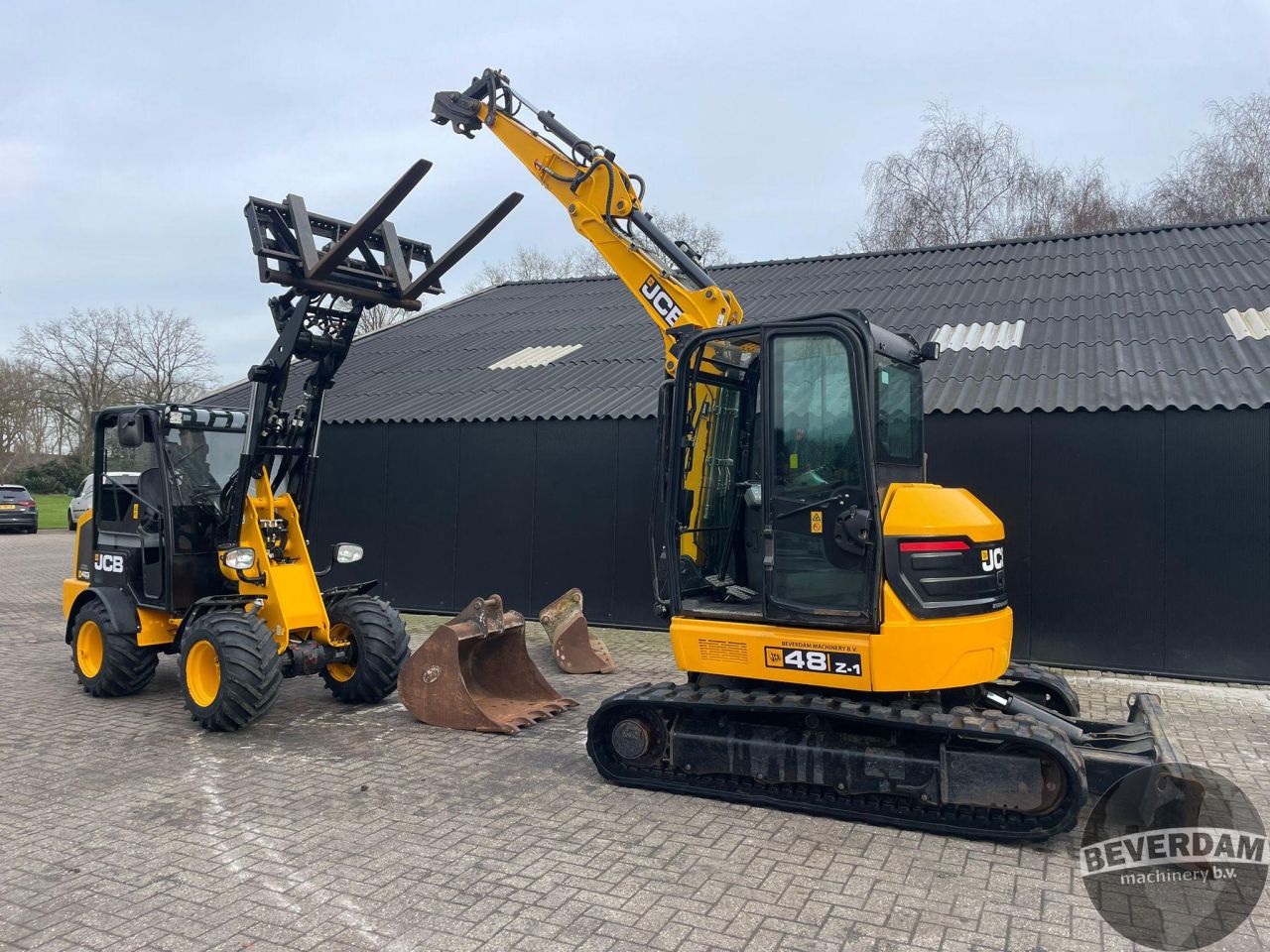 JCB 403 SP + JCB 48Z-1