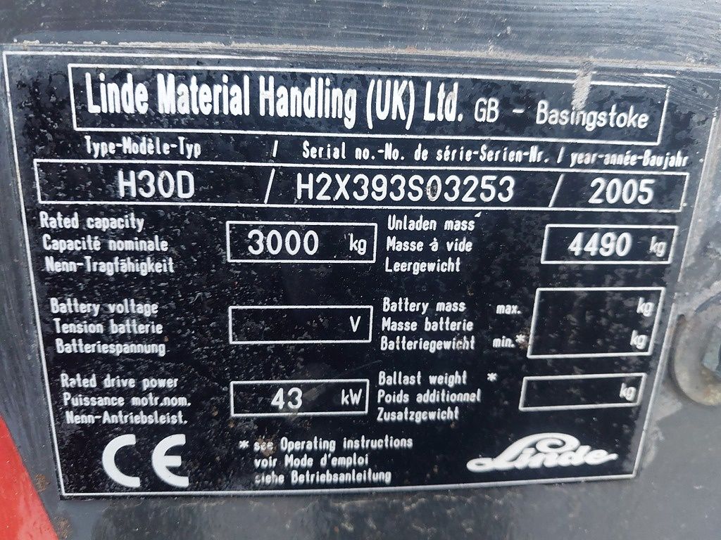 Linde H30D