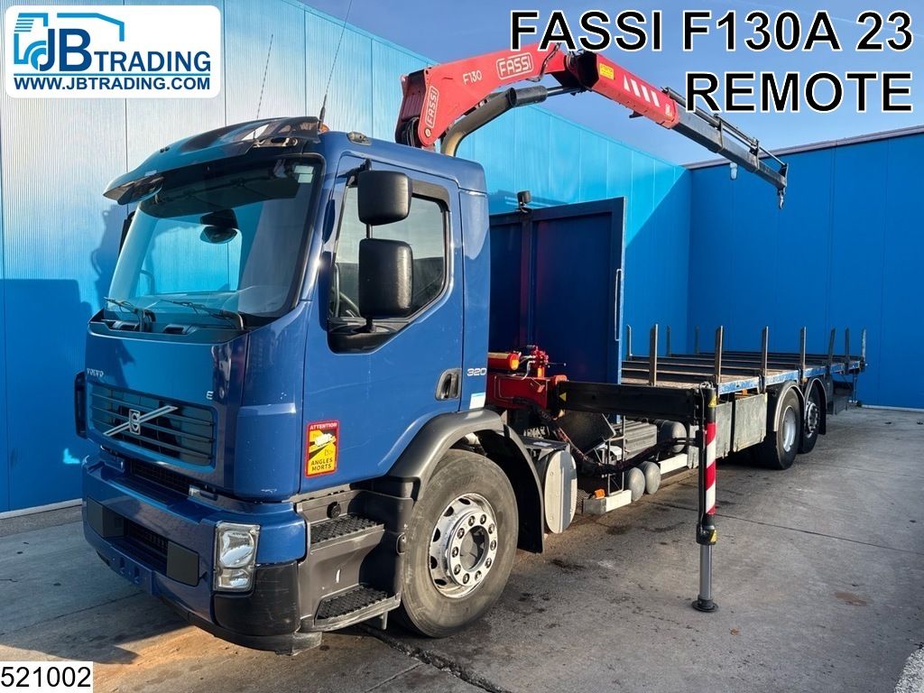 Volvo FE 320 6x2, EURO 4, Fassi, Manual transmission