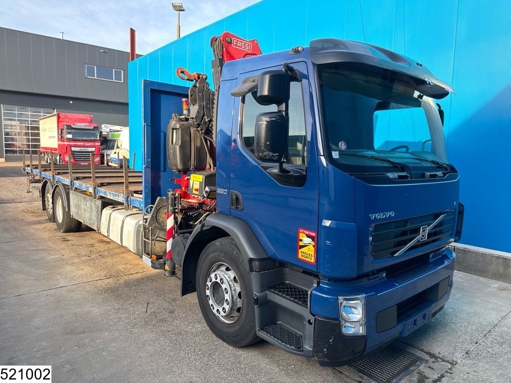 Volvo FE 320 6x2, EURO 4, Fassi, Manual transmission