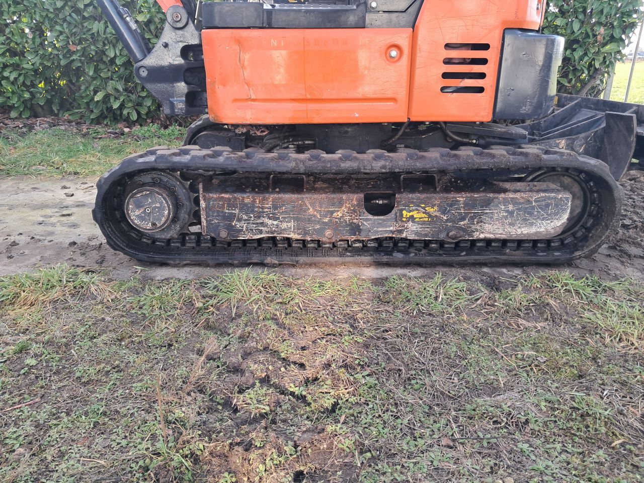 Minigraver Hitachi ZX19-U / Sloop-sorteer / Graafmachine / Kraan