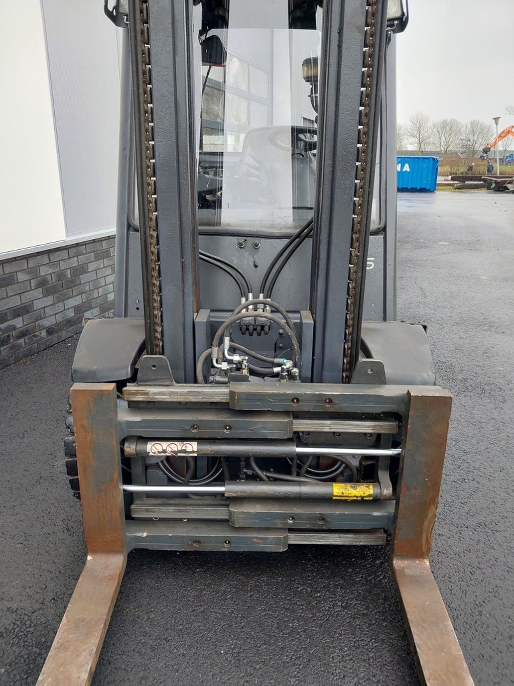 Linde H25D met vorkenversteller