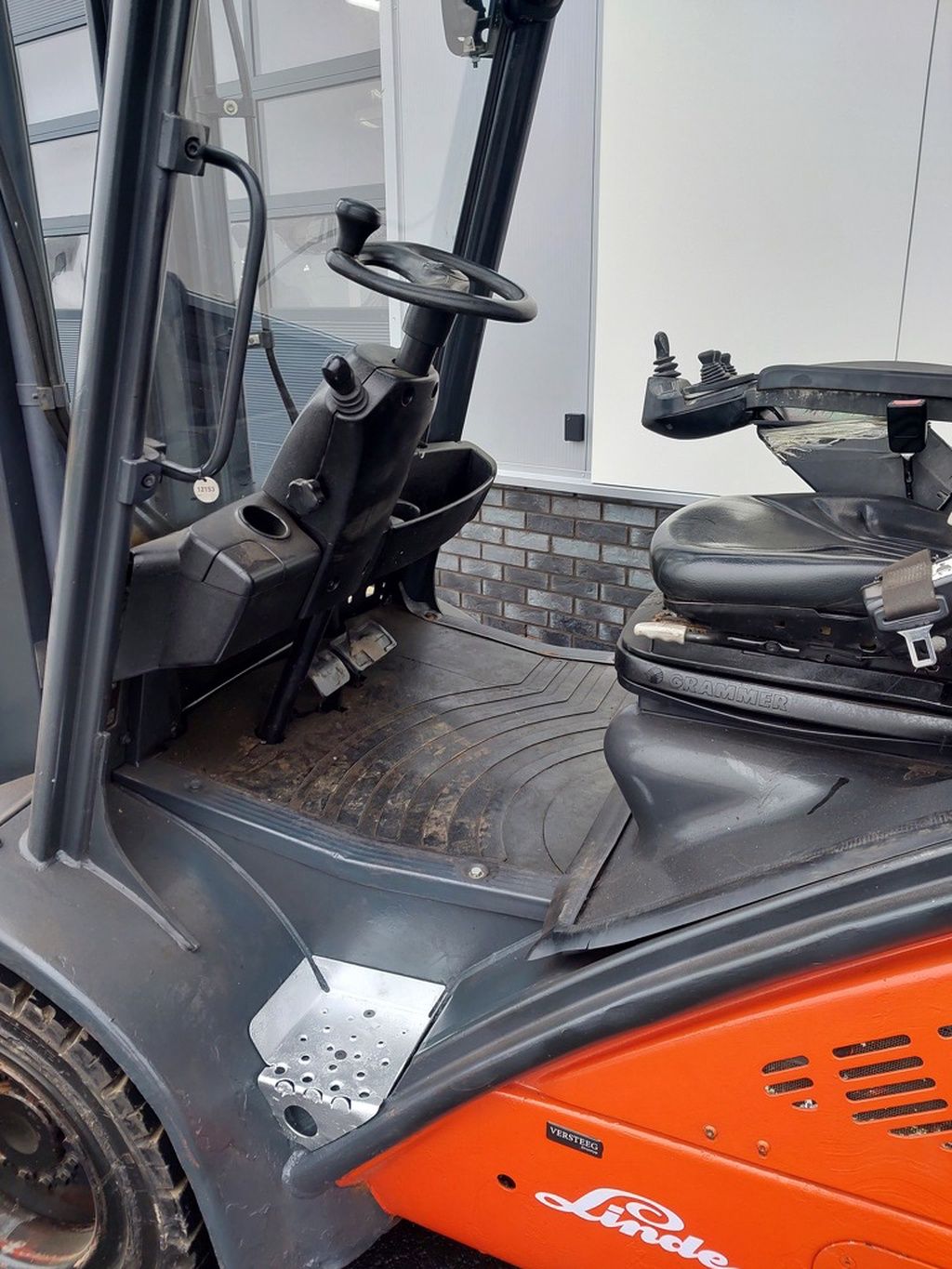 Linde H25D met vorkenversteller