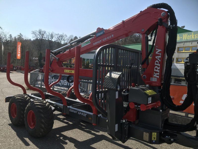 Krpan Forst GP 8 DF + Forstkran 7,60-m