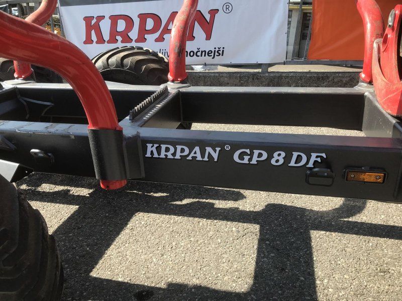 Krpan Forst GP 8 DF + Forstkran 7,60-m