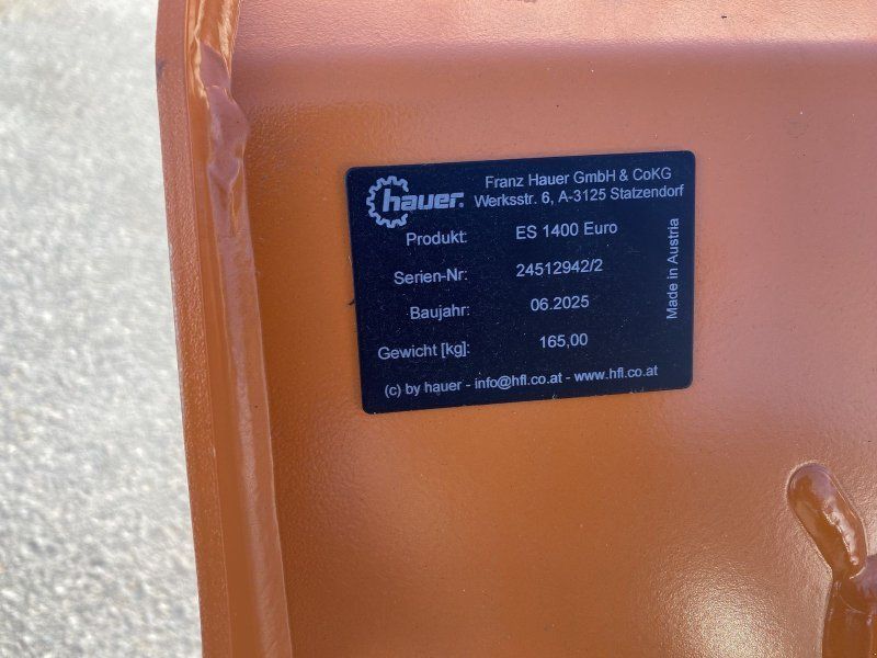 Hauer ES 1400 Euro
