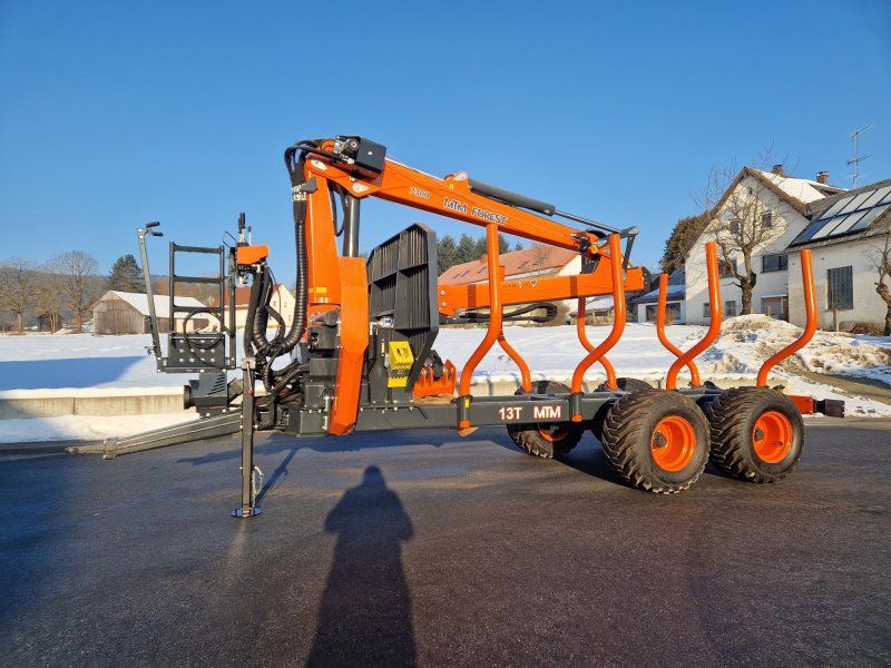 MTM 13T 13to 8,10m Kran Druckluft Dpelrohrrahmen Eigenölversorgung