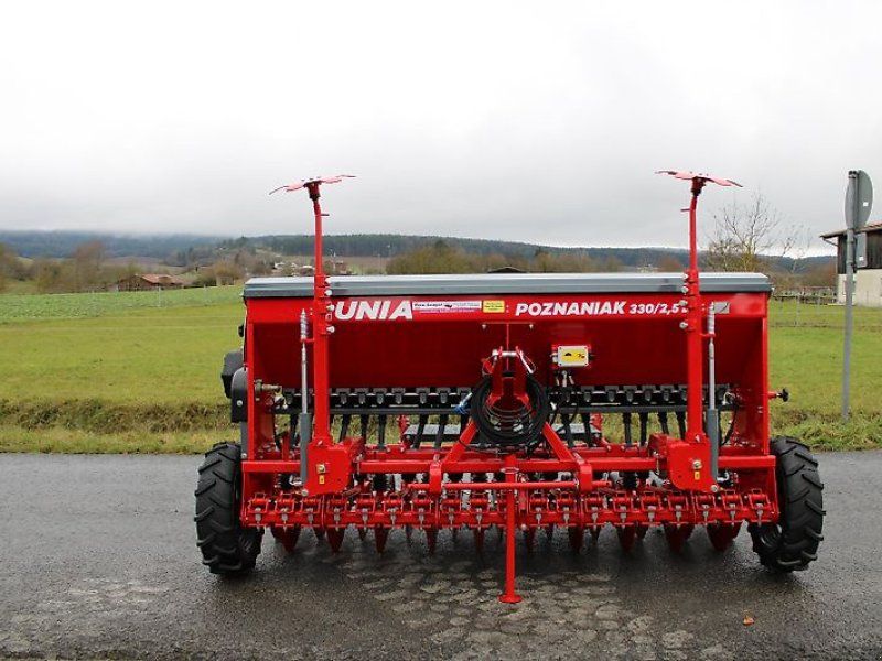 Unia Poznaniak 330/2,5D Doppelscheibenschar-Drillmaschine