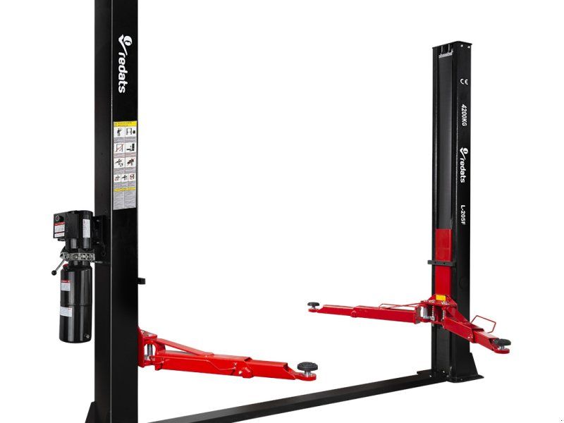 Redats 2-Säulen- L-205F 4.2t, manuelle Entriegelung, 230V