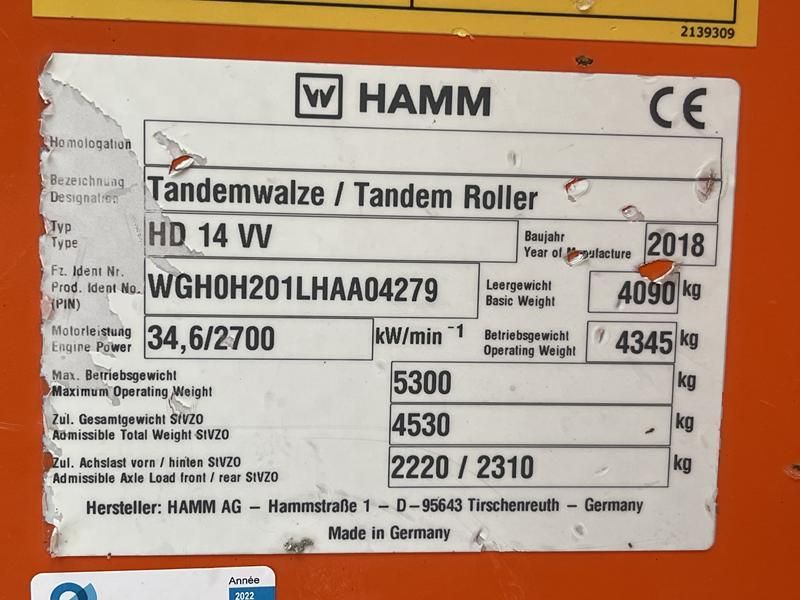 Hamm HD 14 VV