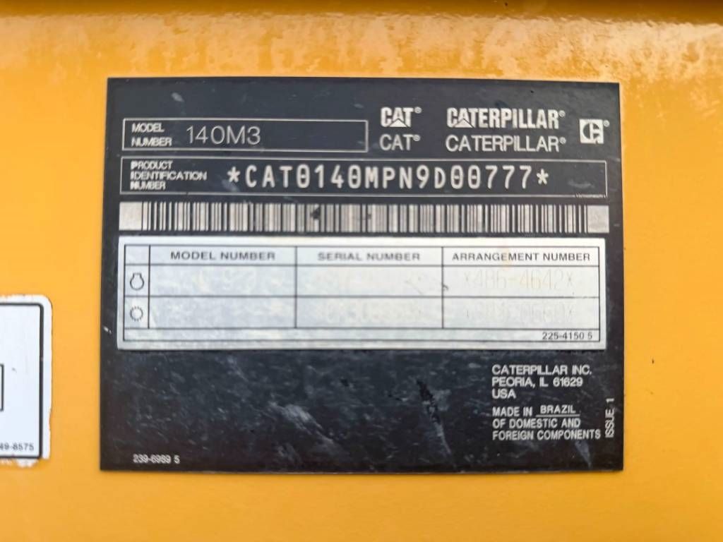 CAT 140M3