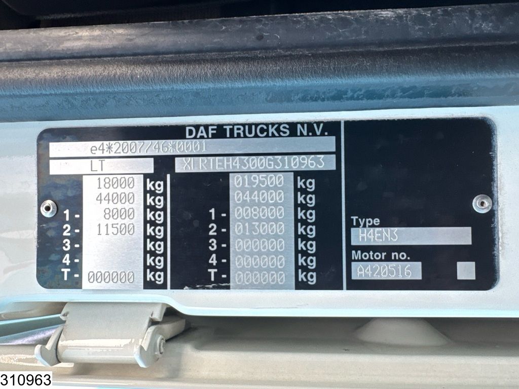 DAF XF 480 EURO 6d, ACC