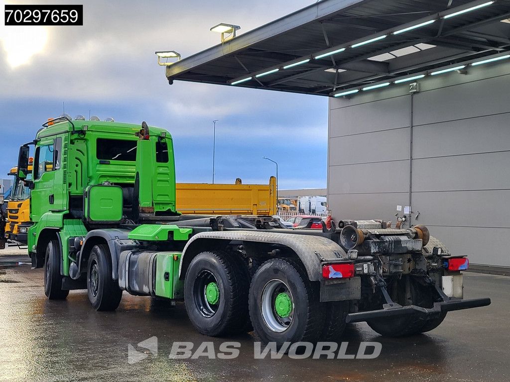MAN TGS 37.440 8X4 Meiller RK26 65K Big-Axle Steelsuspension Manual Euro 6