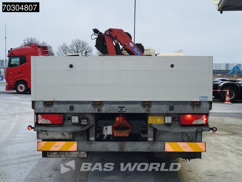 Scania P P360 6X2 HMF 1820-K4 Crane rotator Lift+steering axle Automatic Euro 6