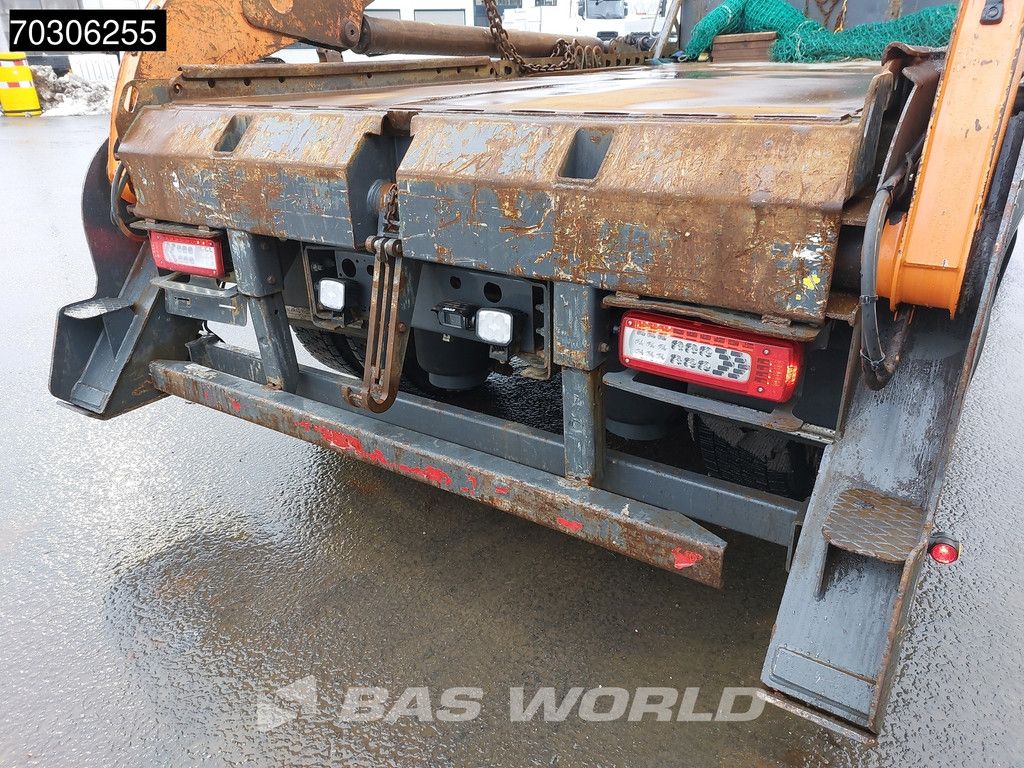 Renault D-Wide 380 4X2 14tons JOAB skiploader Air suspension Automatic ACC Euro 6