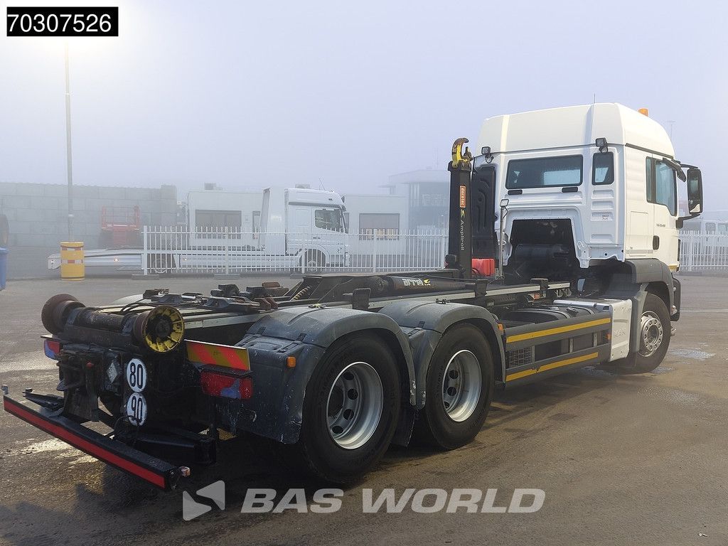 MAN TGX 28.460 6X2 20tons containersystem Lift-Axle Automatic Euro 6