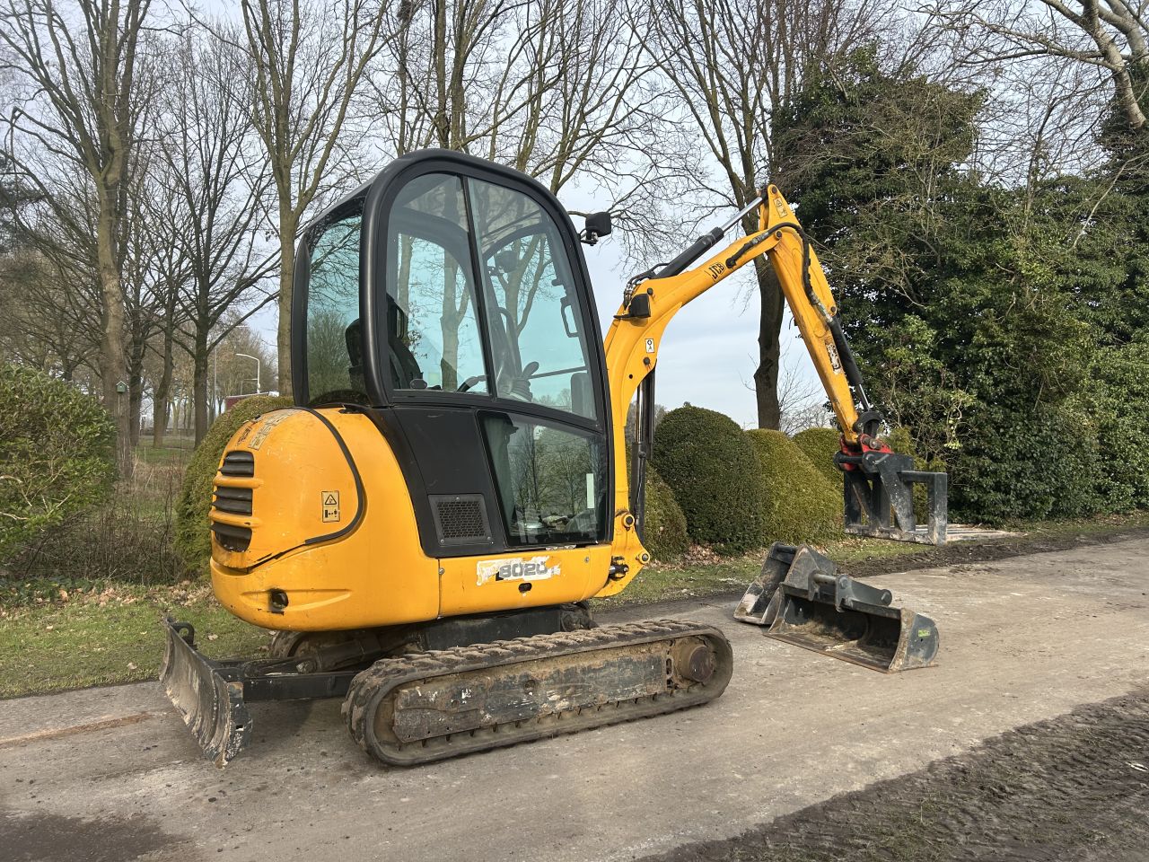 Nette minigraver Jcb 8020 (MARGE)