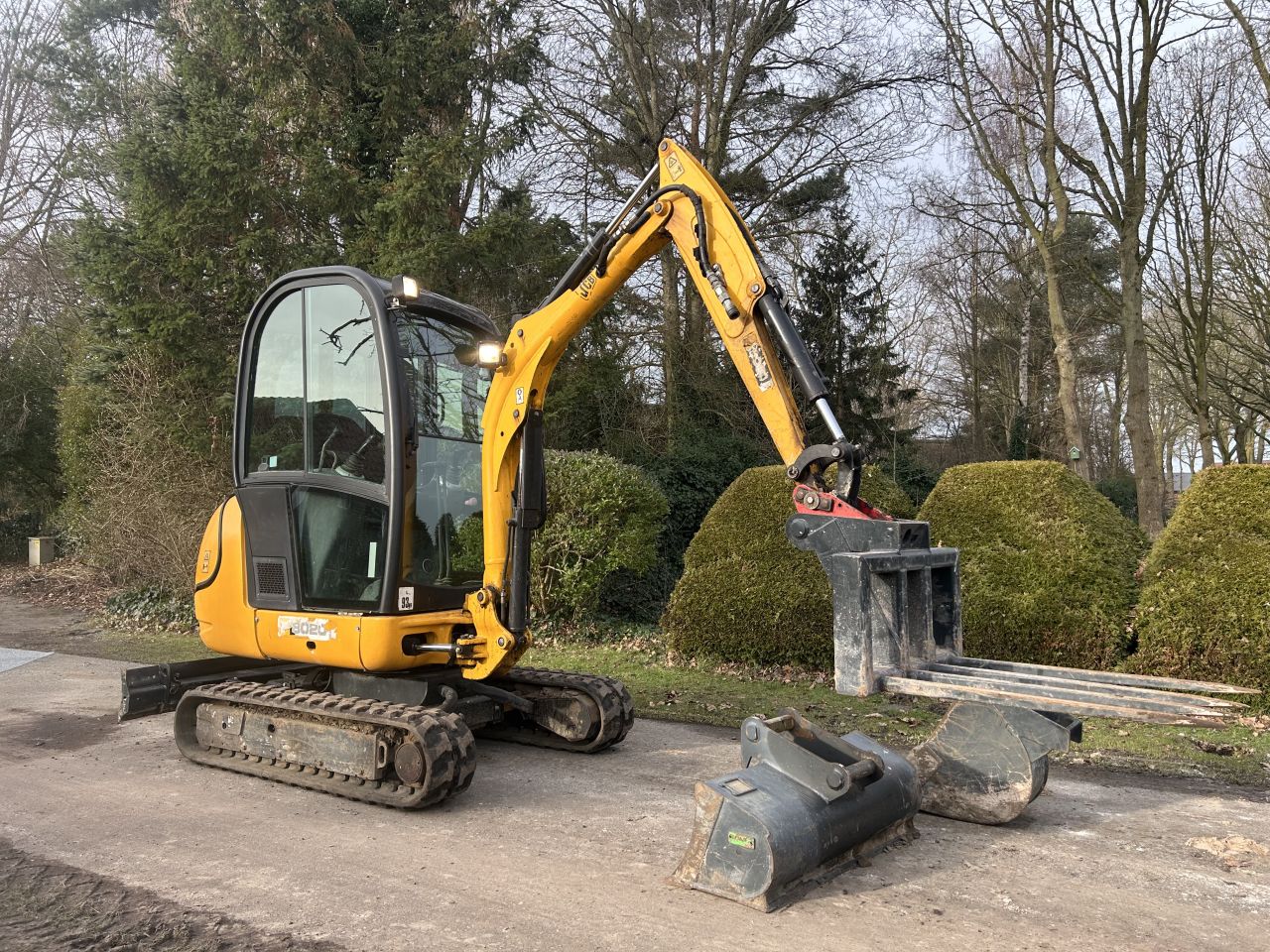 Nette minigraver Jcb 8020 (MARGE)