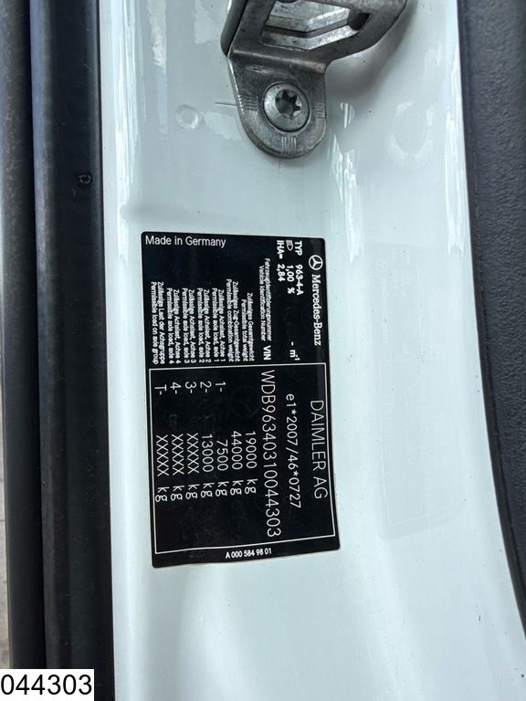 Mercedes Actros 1842 EURO 6, Retarder, Hydraulic