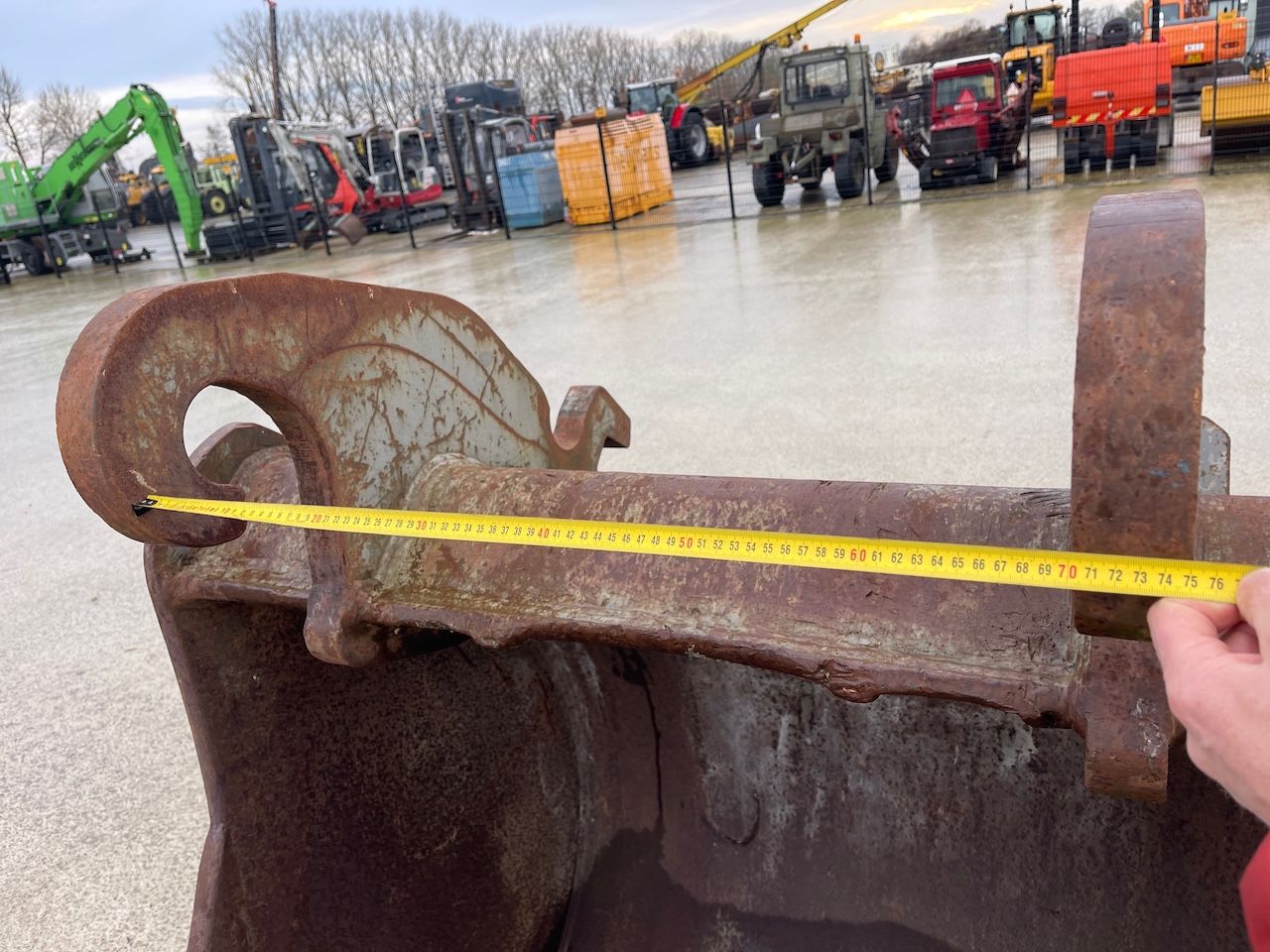 Dieplepelbak 140cm CW45 Verachtert