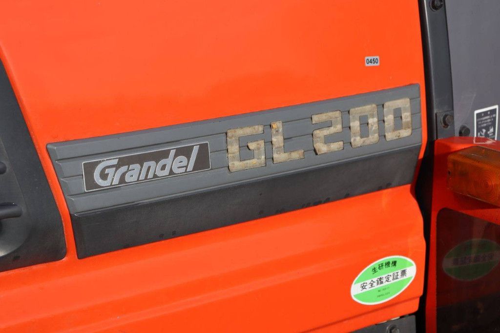 Minitraktor Kubota Grandel GL200 Diesel
