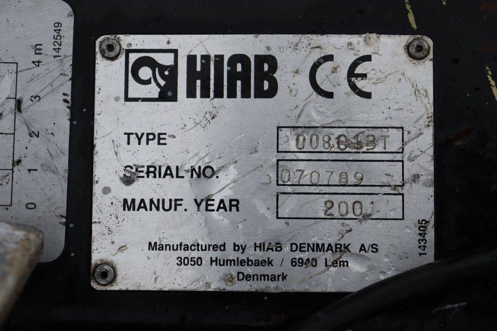 Laadkraan Hiab 008T 840kg 5m 2001