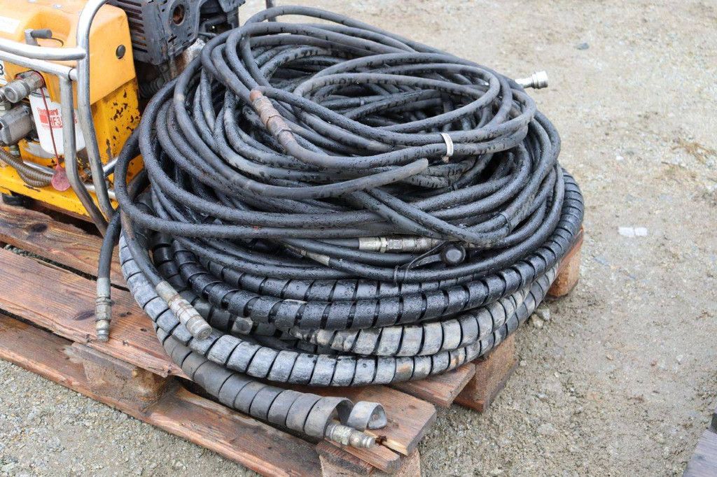 Lifton LP8 Benzin-Hydraulikpumpe (140 bar) mit Meißeln und Schleifmühlen