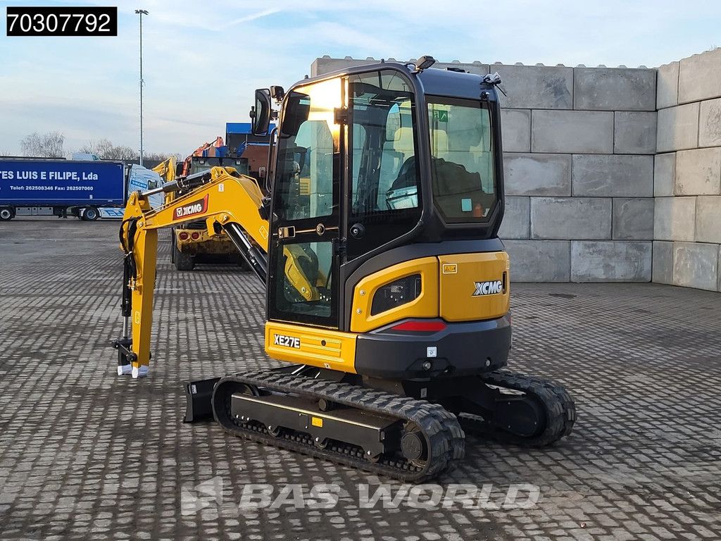 XCMG XE27 E FACTORY WARRANTY - KUBOTA ENGINE - CE CERTIFIED