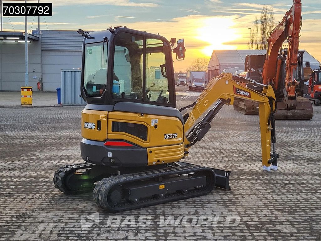 XCMG XE27 E FACTORY WARRANTY - KUBOTA ENGINE - CE CERTIFIED