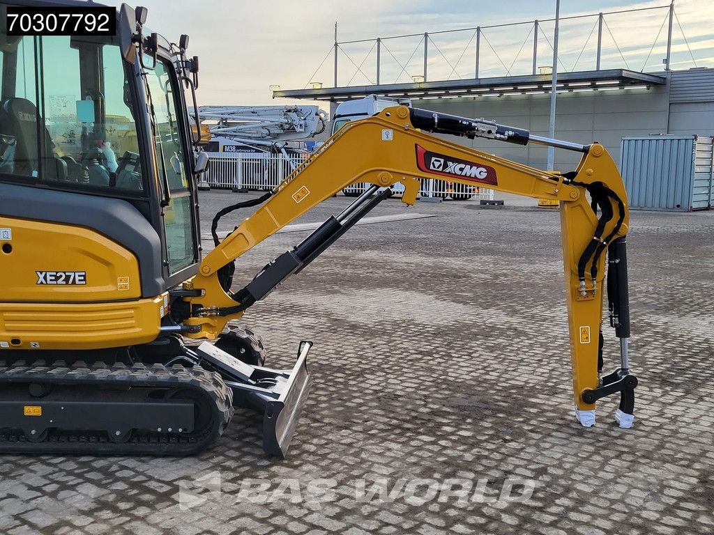 XCMG XE27 E FACTORY WARRANTY - KUBOTA ENGINE - CE CERTIFIED