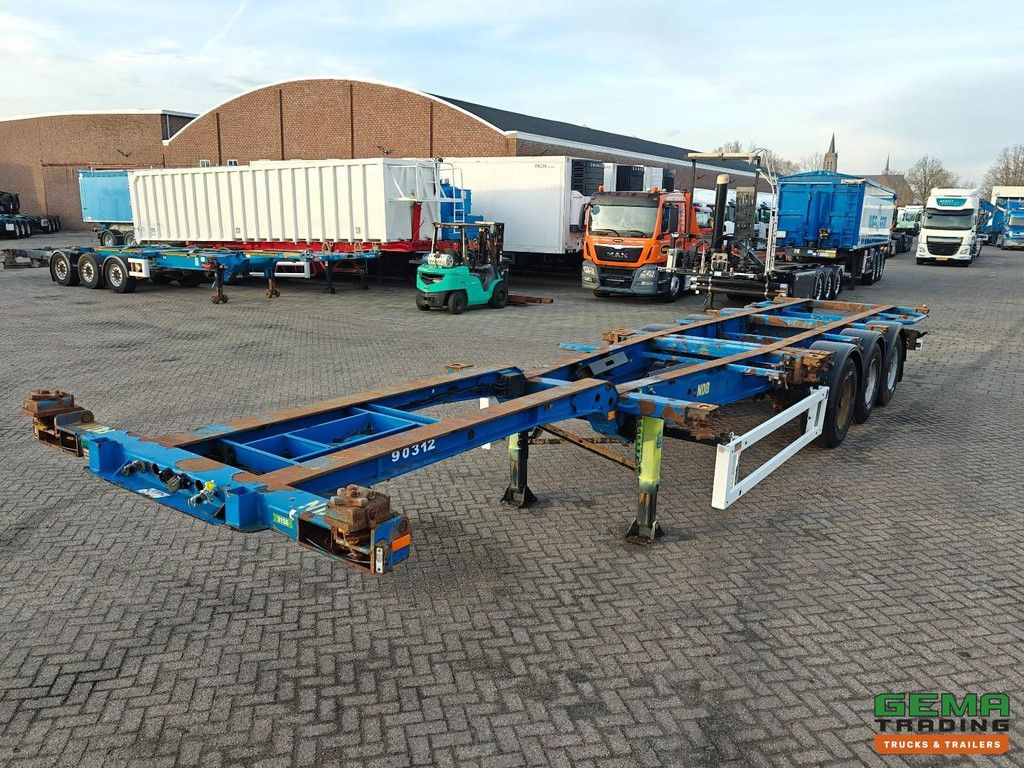 Krone SD 27 3-Axle BPW - Drum brakes - All connections