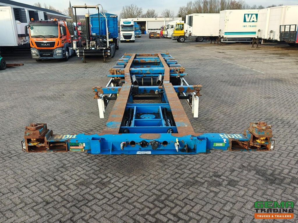 Krone SD 27 3-Axle BPW - Drum brakes - All connections