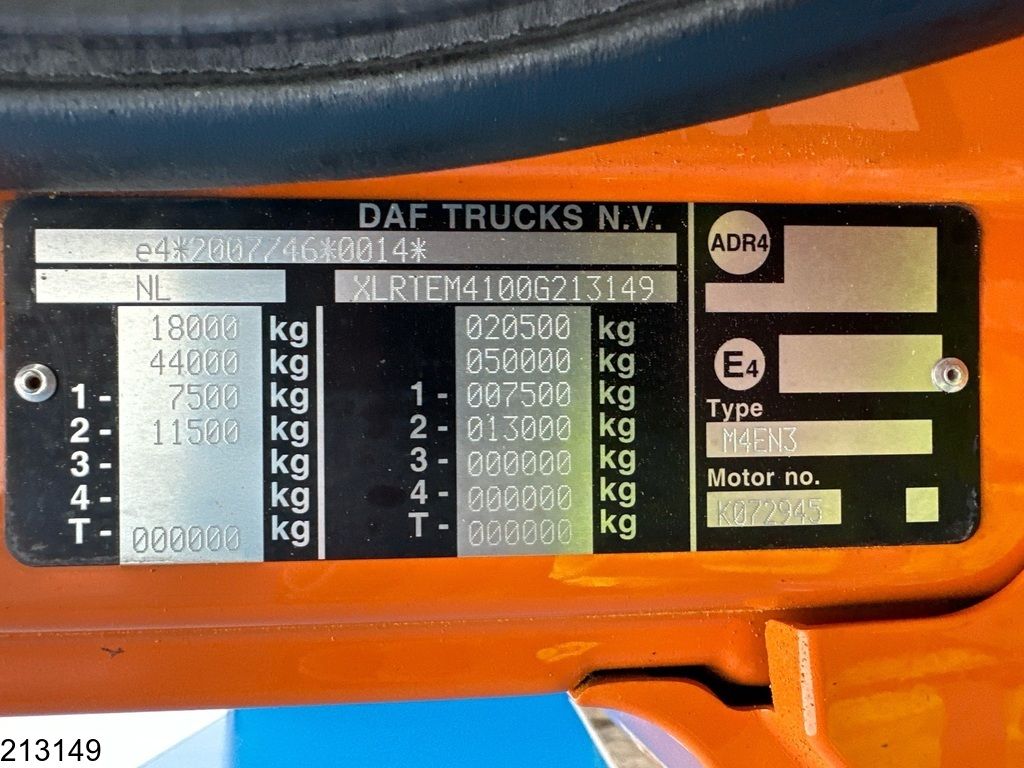 DAF CF 450 EURO 6, 194.000KM