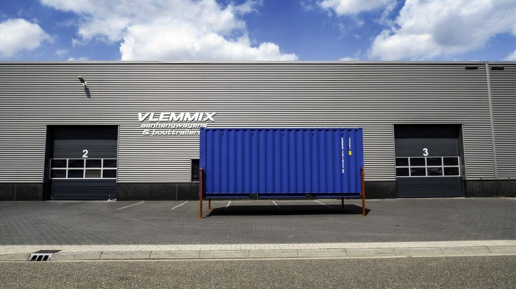 Vlemmix cointainer trailer 20 FT NIEUW