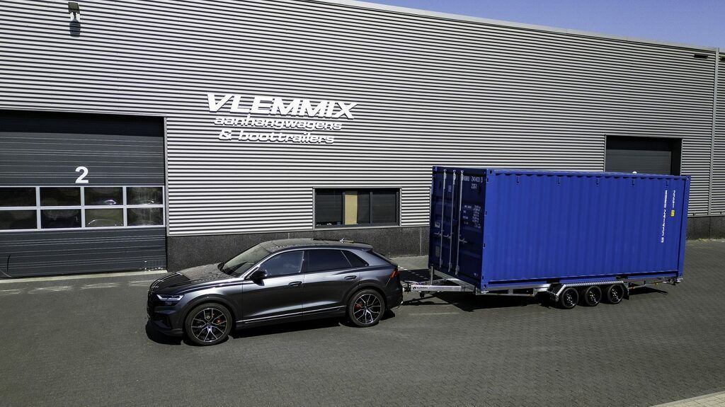 Vlemmix cointainer trailer 20 FT NIEUW