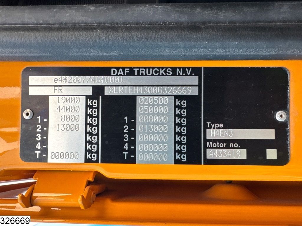 DAF XF 480 EURO 6d, ACC