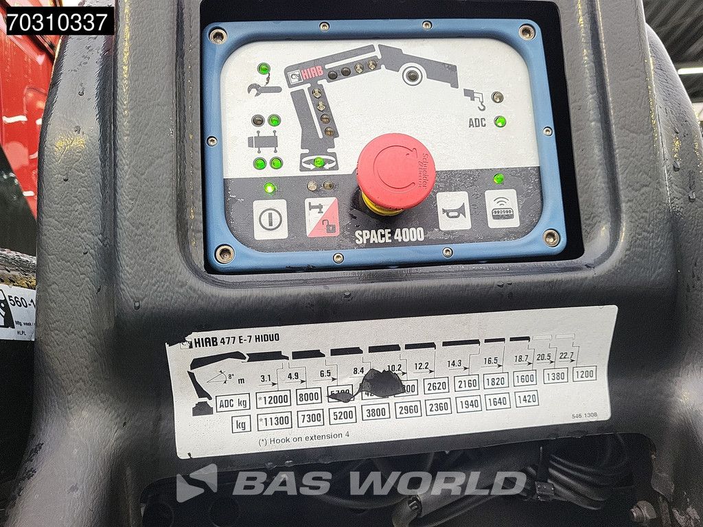 Renault T 520 6X4 Hiab 477E-7 HIDUO Crane Kran Big-Axle Euro 6