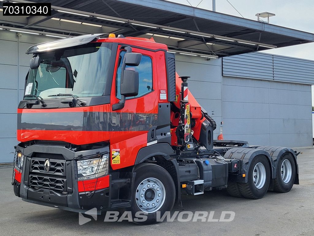 Renault C 440 6X4 33T Palfinger PK 33002 EH Kran Crane DayCab Euro 6
