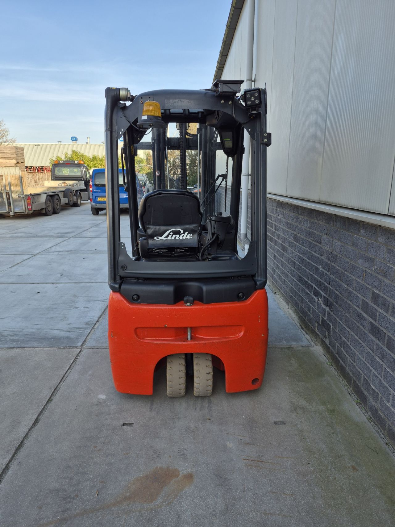 Linde E16C-02 bj 2015 triplex sideshift 4.620 mm accu bj 2019