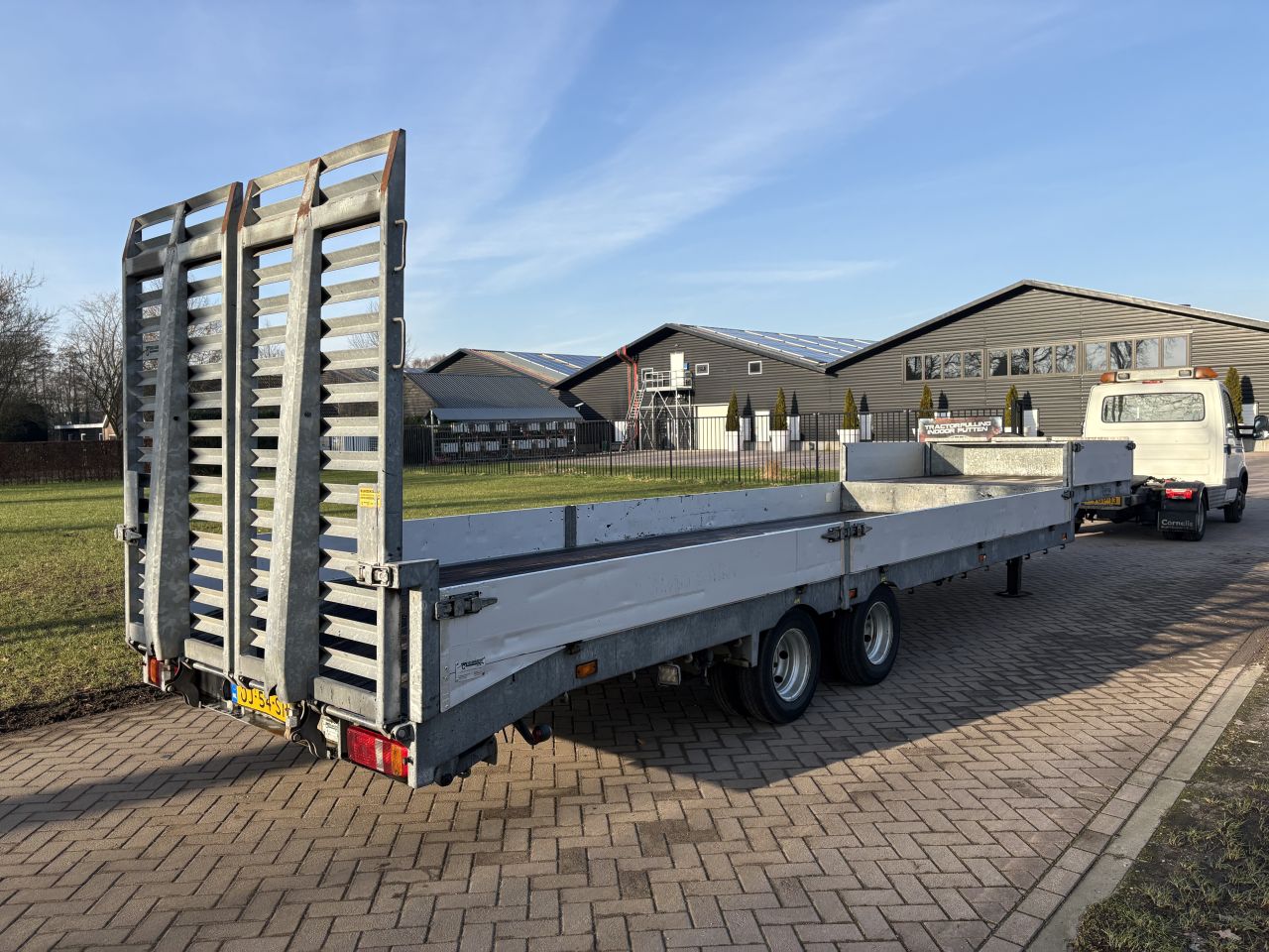 Be oplegger 8 Ton Semi Dieplader Veldhuizen