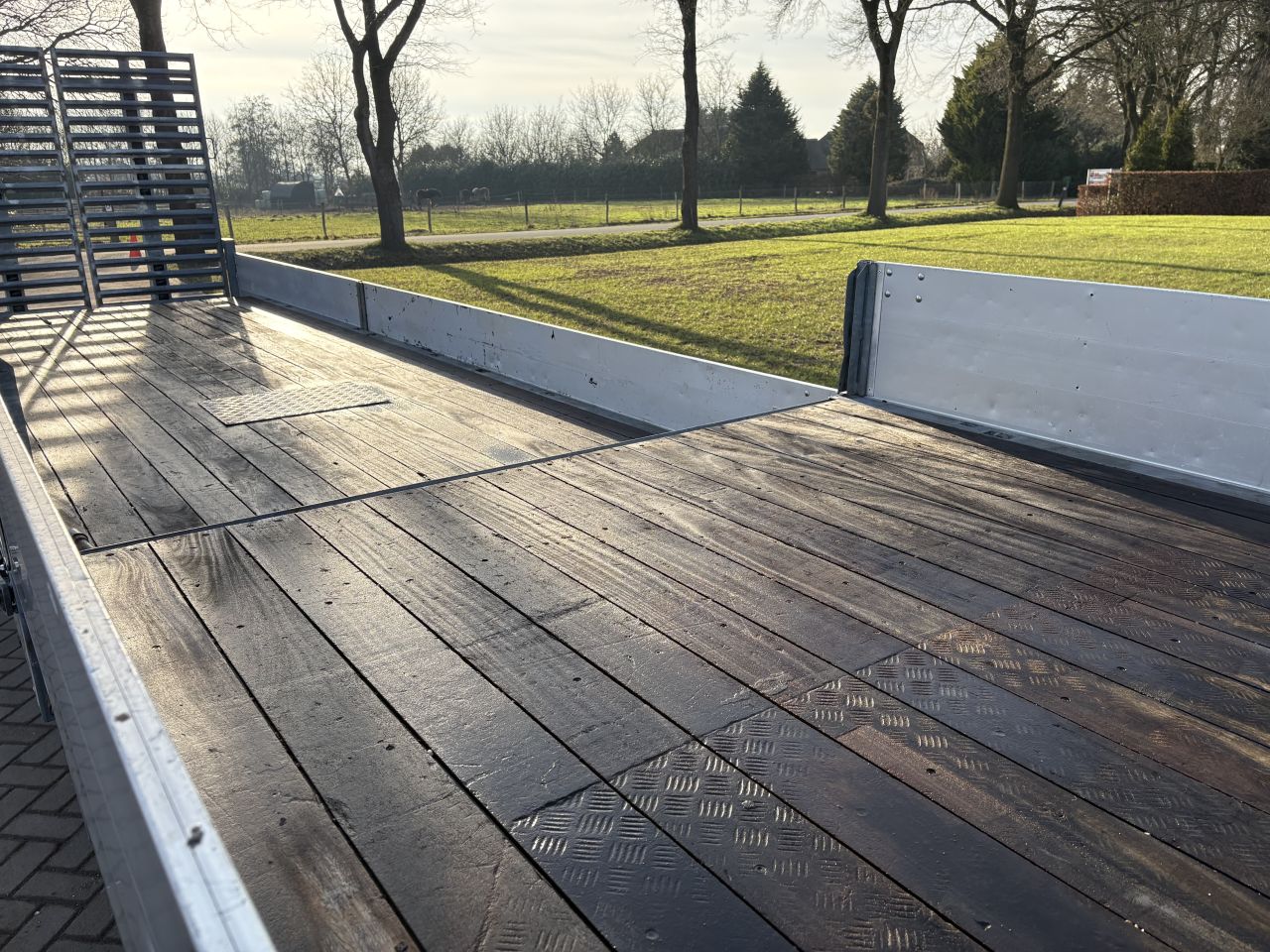 Be oplegger 8 Ton Semi Dieplader Veldhuizen