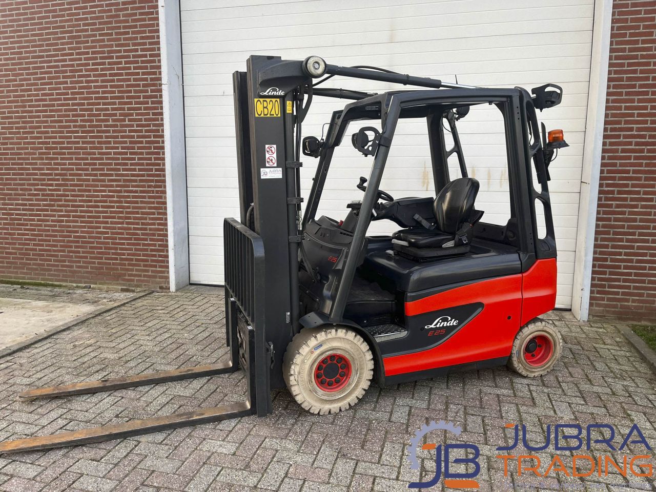 Linde E25-01 Elektrische Heftruck | 2018 | 2.5T | 4.6M | Triplex