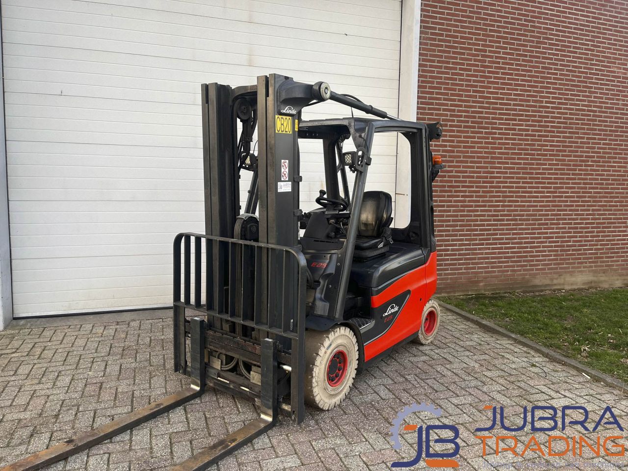Linde E25-01 Elektrische Heftruck | 2018 | 2.5T | 4.6M | Triplex
