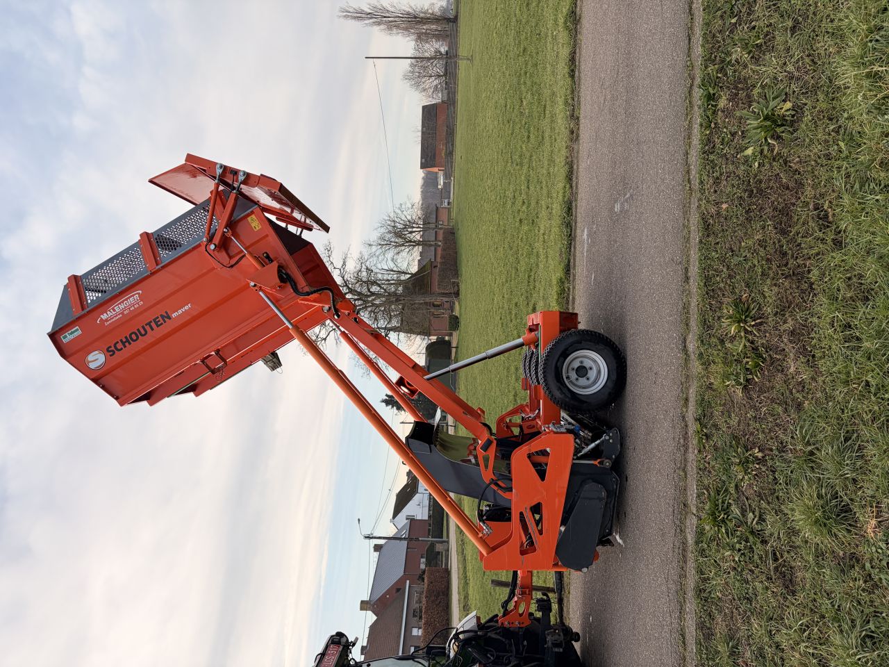 Schouten maver 1803 maai/verticuteermachine