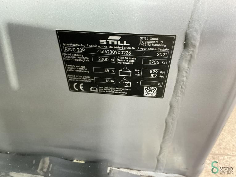 Heftrucks Elektrisch Still RX20-20P 2021