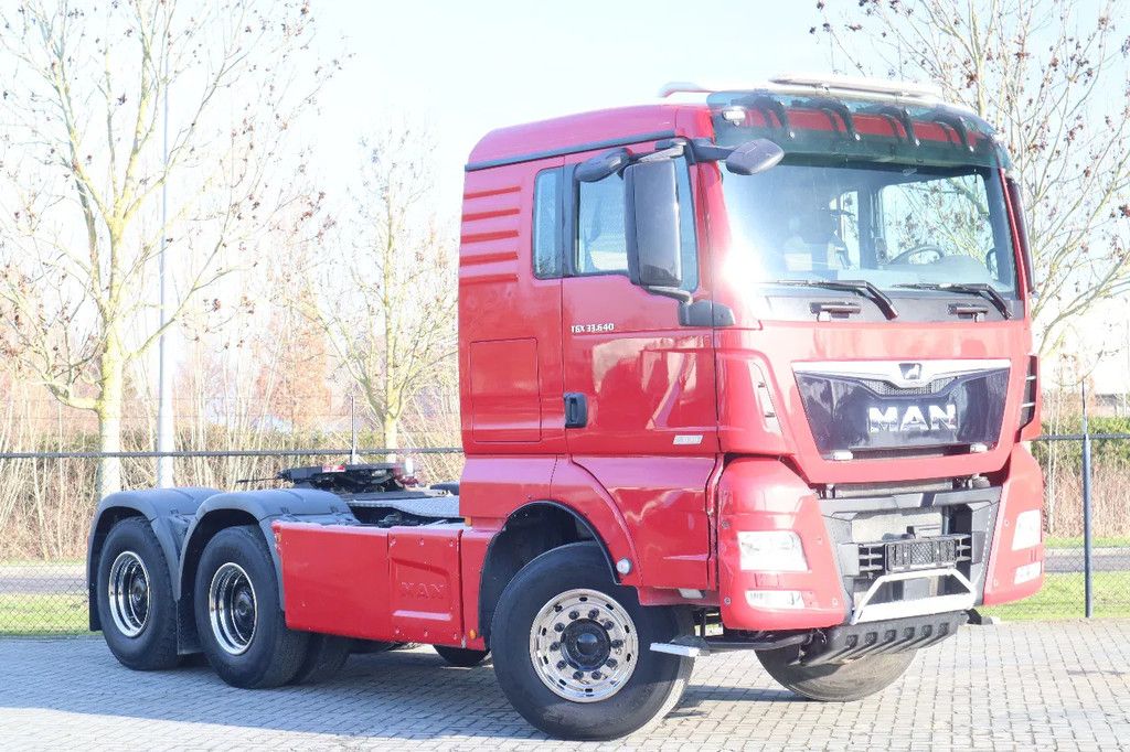 MAN TGX 33.640 | 6X4 | RETARDER | BIG AXLES | 70 TON | HYDR | EURO 6